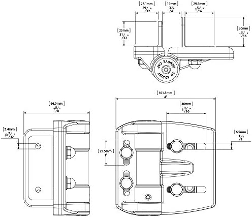 DD Technologies Magnetic Gate Latch Kit with Child Safety