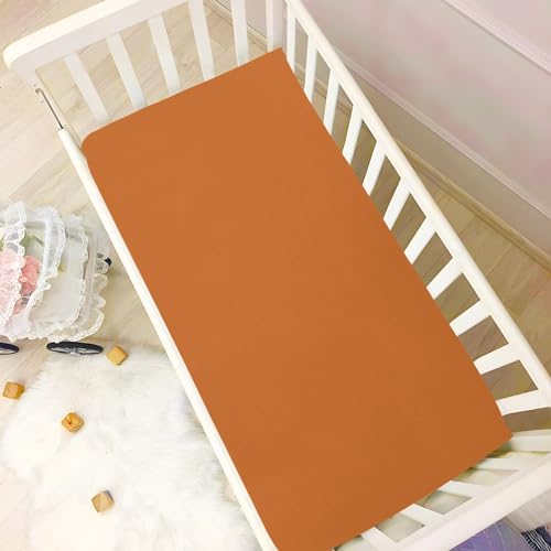 KEIGE Chocolate 02 Fitted Crib Sheet for Baby 1