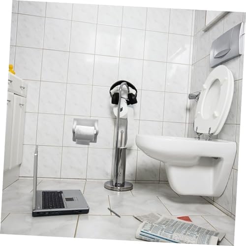 STOBOK Retractable Toilet Paper Holder Roller Replacement 1