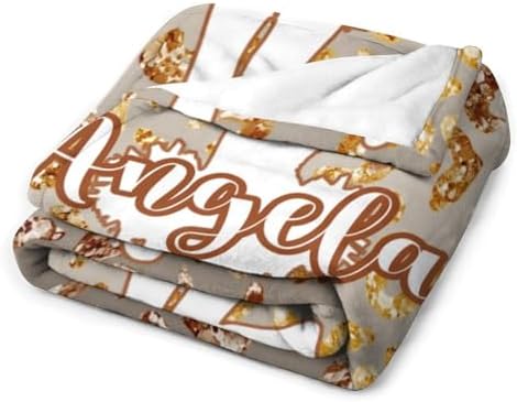 Custom Glitter Cheerleader Blanket with Name Personalized 30x40