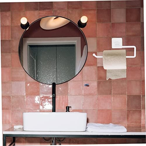 Vaguelly 1pc Wall-Mounted Toilet Paper Rack Simple Design
