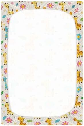 MNSRUU Crib Sheets Soft Breathable Adorable