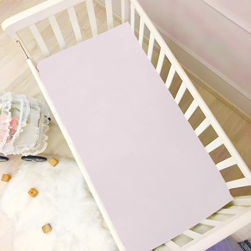 KEIGE Lavender Blush 02 Crib Sheet for Baby Bed