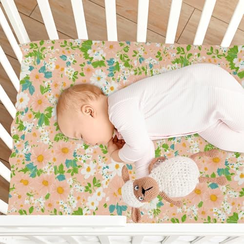 MNSRUU Crib Sheets Soft Breathable Fitted Playard Bedding for Boys Girls