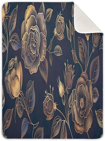 Flildon 30x40 Inch Cotton Swaddle Blanket for Baby