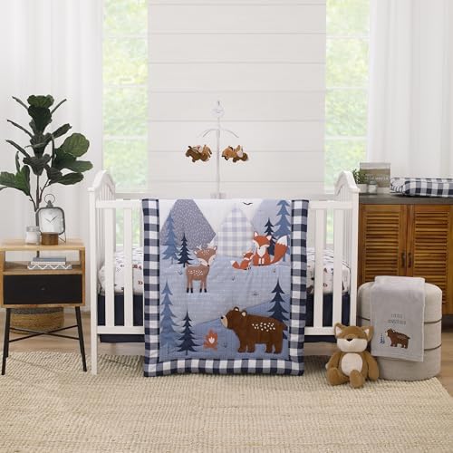 NoJo Little Love Crib Sheet Forest Friends