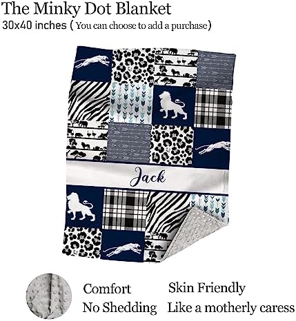 Personalized Baby Crib Sheets for Boys with Name