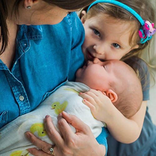 WeeSprout Organic Swaddle Blankets Set of 2