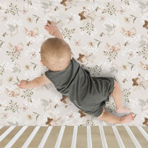 Boho Fairies Baby Crib Sheets 28x52 Inches