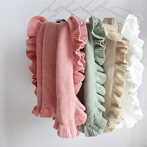 HEYZAKKA Baby Blanket Knitted Travel Towel for Boy Girl