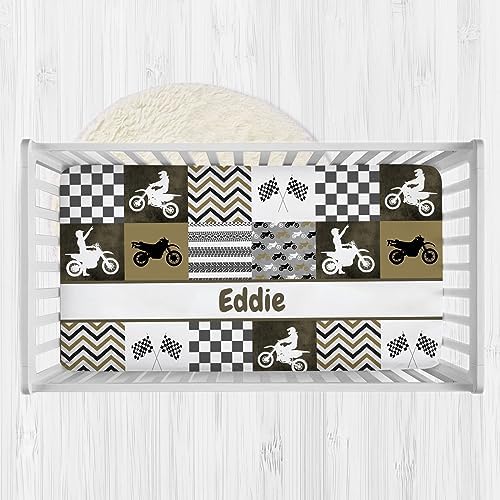 Munific Custom Fitted Crib Sheets with Name