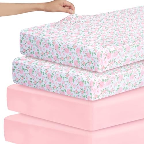 Magik Kover Stretchy Crib Sheets 4 Pack