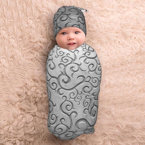 MEGDHK Spray Baby Swaddle Blanket Wrap Set