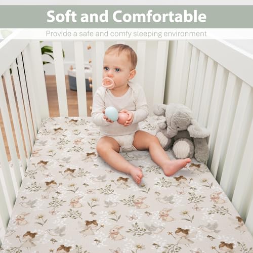 Boho Fairies Baby Crib Sheets 28x52 Inches