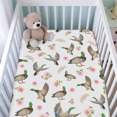 KASTLEE Wild Duck Crib Sheet 52x28