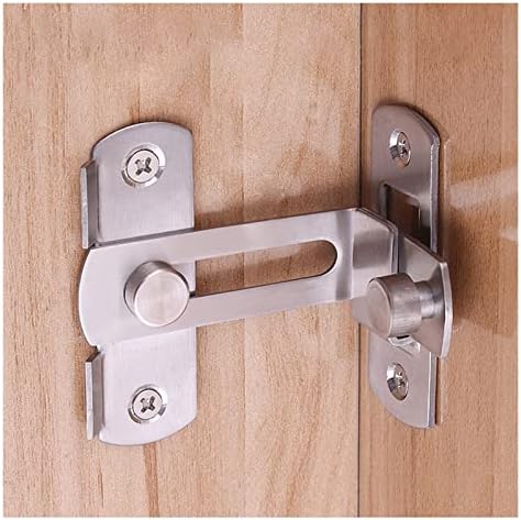 SHAUNI 1pc Slide Latch Metal Hook Lock