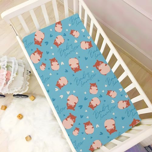 KICPOAY Crib Sheets with Elastic Band