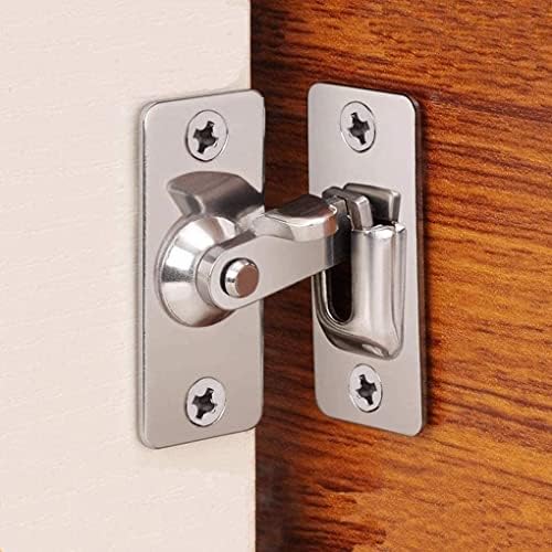 SHAUNI 90 Degree Stainless Steel Slide Latch Lock