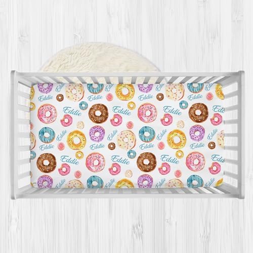 Munific Custom Fitted Crib Sheets with Name 1
