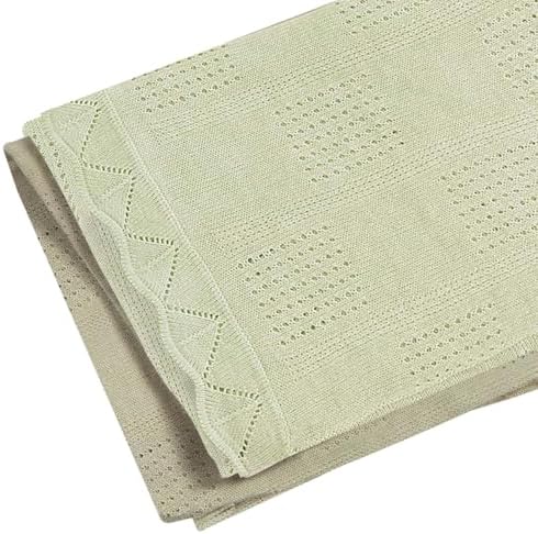 Baby Bright Swaddle Blanket - Mint Viscose 1