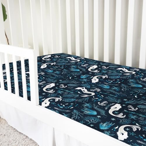Hwmmbh Undersea Mermaids Crib Sheet 52x28
