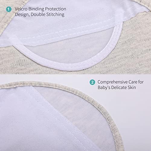 Hakochia Swaddle Blanket with Zipper 3 Pack