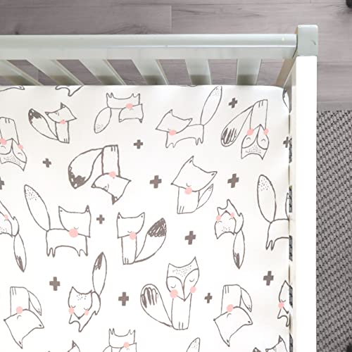 GRSSDER Ultra Soft Stretchy Crib Sheets 2 Pack