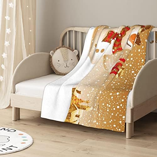 Xisover Christmas Snowman Swaddling Blanket for Baby 1