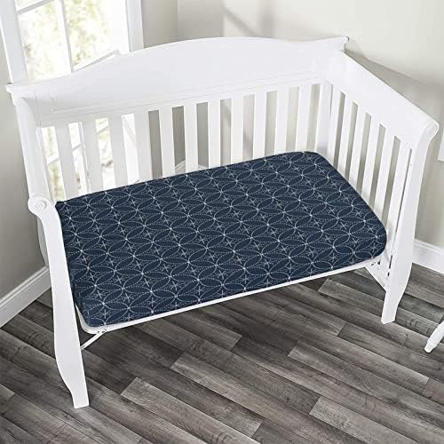 XISUNYA Decorative Crib Fitted Sheet 28x52 1