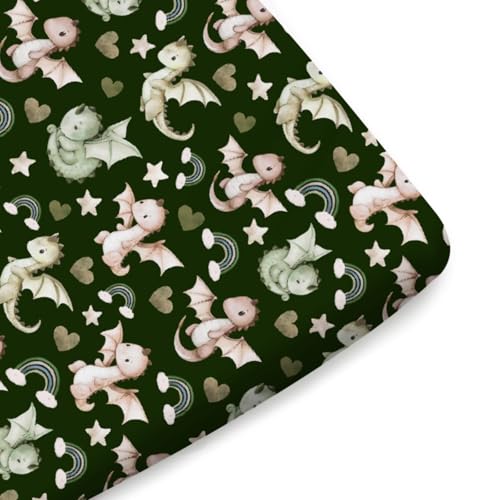 KASTLEE Cute Baby Dragons Crib Sheets 52x28 1