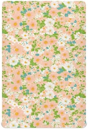 MNSRUU Crib Sheets Soft Breathable Fitted Playard Bedding for Boys Girls