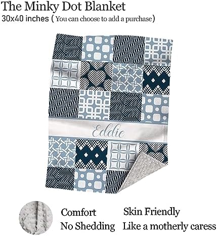 Munific Custom Name Crib Sheets for Boys Girls