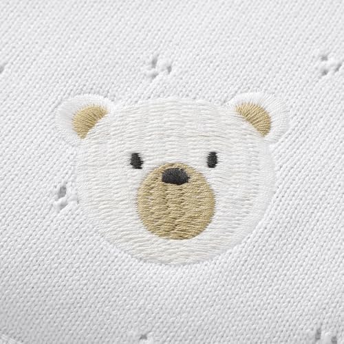 Mimixiong Organic Cotton Baby Blanket 40x30 Inch