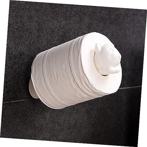 QUMIIRITY Cat Toilet Paper Holder Wall Mounted