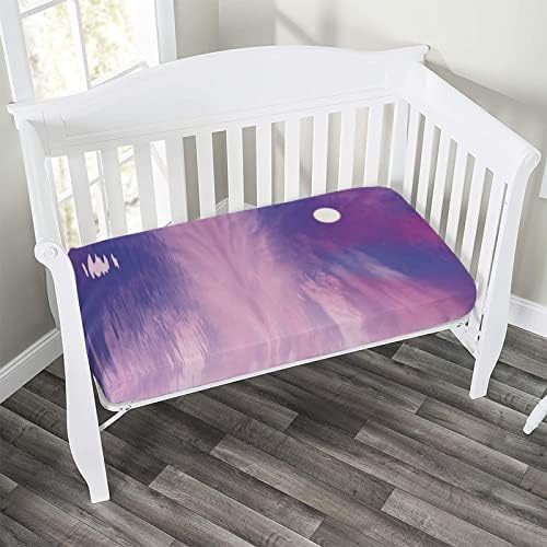 XISUNYA Decorative Crib Sheet Little Stars Print 28x52 Universal