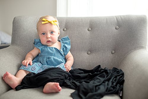 Copper Pearl Baby Swaddle Blanket - Midnight