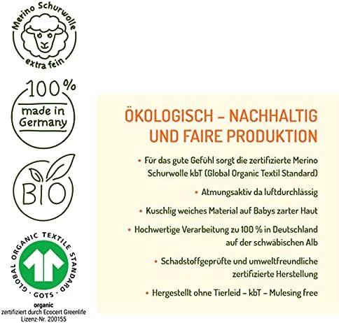 Sonnenstrick Organic Cotton Baby Blanket 40x355 Inch