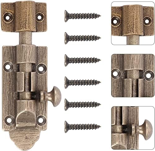 VOIV Heavy Duty Gate Bolt with Padlock Hole 1