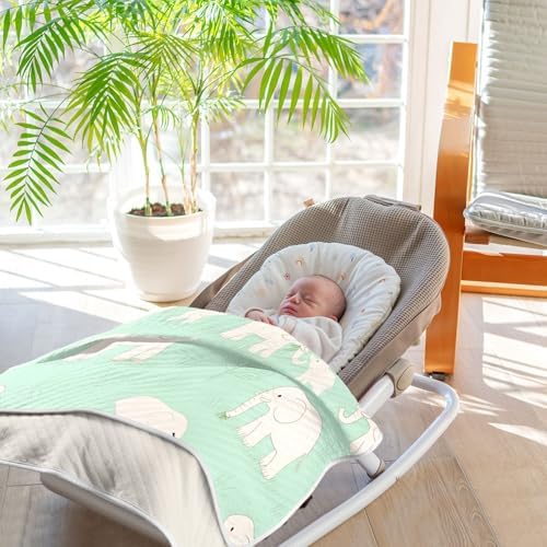 Custom Animal Swaddle Blanket for Baby 30x40in