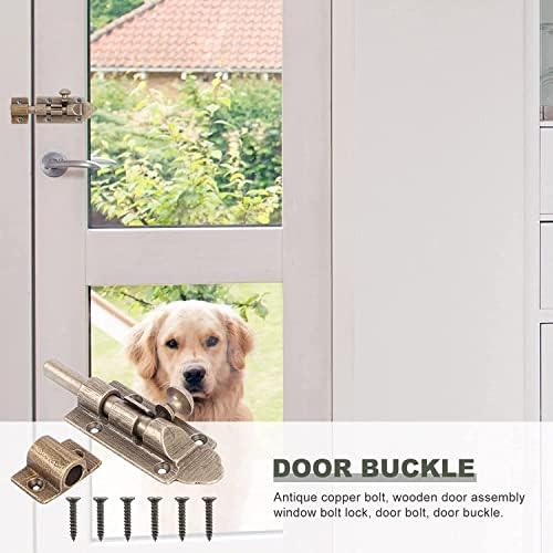 VOIV Heavy Duty Gate Bolt with Padlock Hole 1