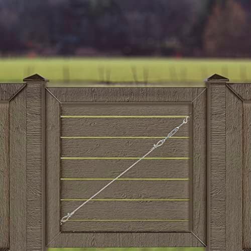 SANKINS Anti-Sag Gate Cable Kit for Wooden Fence 1 Pack