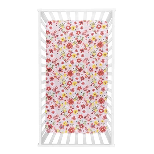 Sammy Lou Floral Sprinkles 2-Pack Crib Sheets