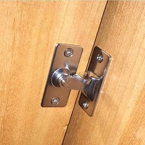 SHAUNI 90 Degree Stainless Steel Slide Latch Lock