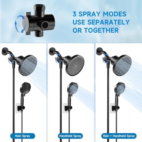 NecYINuoVe Dual Shower Head Combo Set