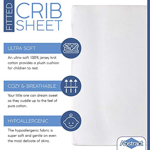 Pack n Play Fitted Sheet Super Soft Jersey Cotton 27x39