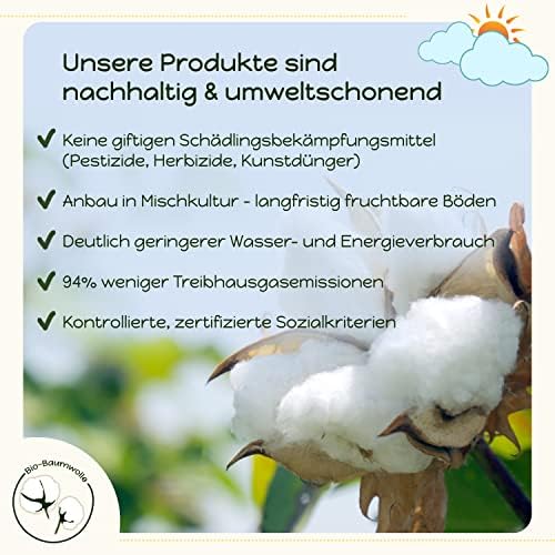 Sonnenstrick Organic Cotton Baby Blanket 40x355 Inch