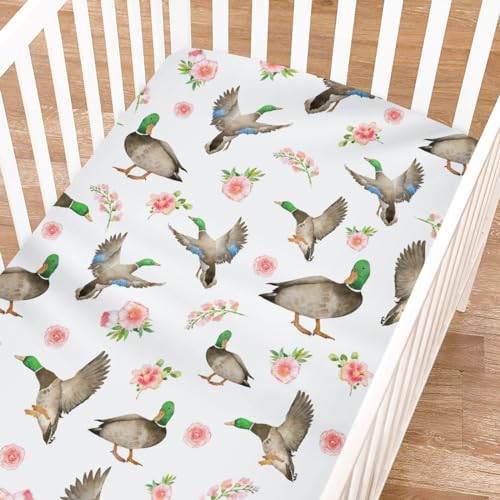 KASTLEE Wild Duck Crib Sheet 52x28