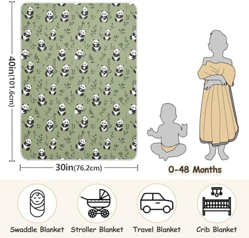 Sanluoli Bear Blanket for Baby 30x40in 1