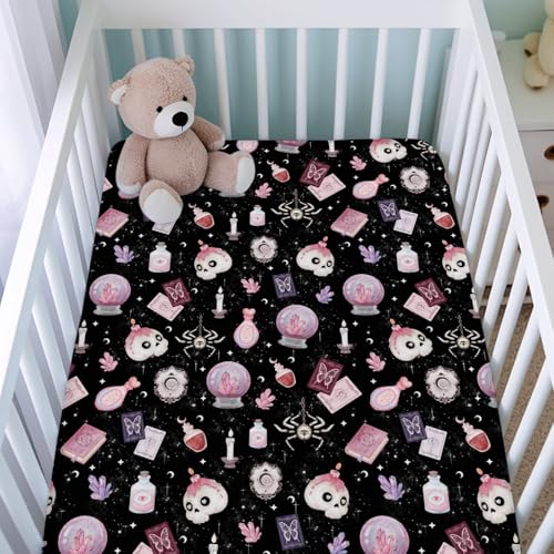 KASTLEE Halloween Baby Crib Sheets 52x28 360 Elastic