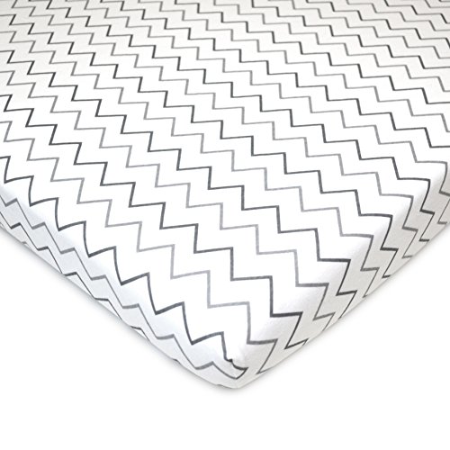 American Baby Company Natural Cotton Mini Crib Sheet 38 x 24